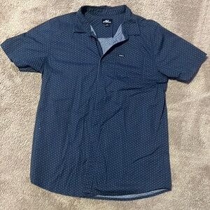 Blue collared shirt